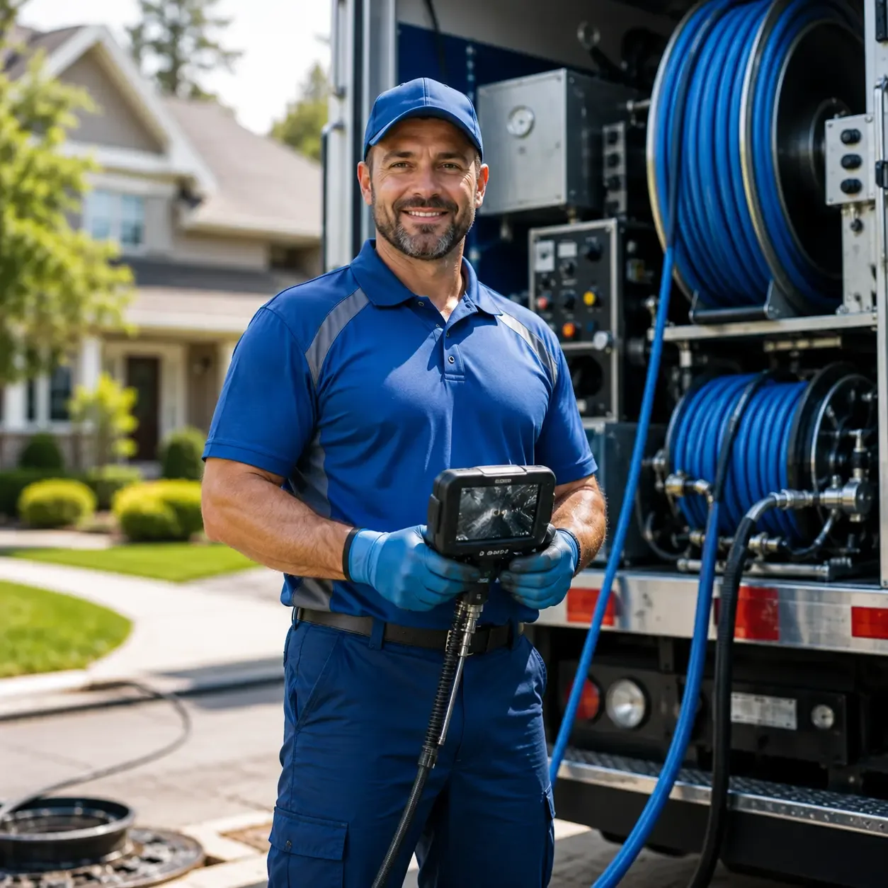 Local outdoor drain cleaning specialists in Augusta Springs, VA